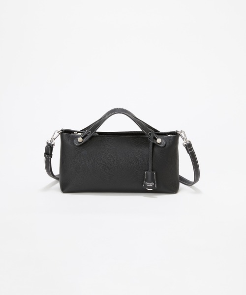 Breath TOPKAPI(ブレストプカピ)の「【Breath TOPKAPI】ELAN エラン シュリンクレザー 2WAY ショルダーバッグ(ショルダーバッグ・レディース・クリーム/ブラック/ブラウン/グレイッシュベージュ/ボルドー・FREE)」の2枚目の写真