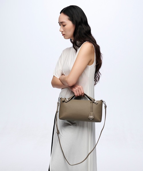 Breath TOPKAPI(ブレストプカピ)の「【Breath TOPKAPI】ELAN エラン シュリンクレザー 2WAY ショルダーバッグ(ショルダーバッグ・レディース・クリーム/ブラック/ブラウン/グレイッシュベージュ/ボルドー・FREE)」の8枚目の写真