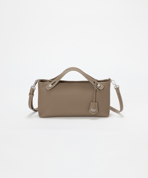 Breath TOPKAPI(ブレストプカピ)の「【Breath TOPKAPI】ELAN エラン シュリンクレザー 2WAY ショルダーバッグ(ショルダーバッグ・レディース・クリーム/ブラック/ブラウン/グレイッシュベージュ/ボルドー・FREE)」の9枚目の写真