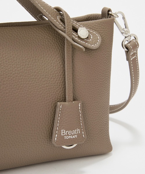 Breath TOPKAPI(ブレストプカピ)の「【Breath TOPKAPI】ELAN エラン シュリンクレザー 2WAY ショルダーバッグ(ショルダーバッグ・レディース・クリーム/ブラック/ブラウン/グレイッシュベージュ/ボルドー・FREE)」の18枚目の写真