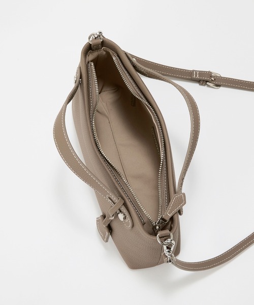Breath TOPKAPI(ブレストプカピ)の「【Breath TOPKAPI】ELAN エラン シュリンクレザー 2WAY ショルダーバッグ(ショルダーバッグ・レディース・クリーム/ブラック/ブラウン/グレイッシュベージュ/ボルドー・FREE)」の22枚目の写真