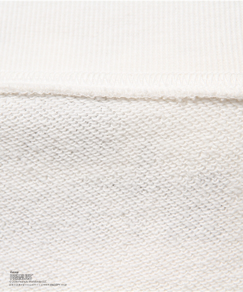 E hyphen world gallery（イーハイフンワールドギャラリー）の「スヌーピーふき出しスウェット（スウェット・レディース・オフホワイト/杢グレー/ネイビー・FREE）」の16枚目の写真