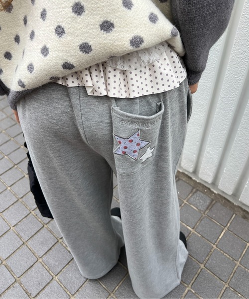 WC(ダブル シー)の「《セットアップOK◎》パッチワークスウェットパンツ(その他パンツ・レディース・グレー/ピンク/ブラウン・FREE)」の7枚目の写真