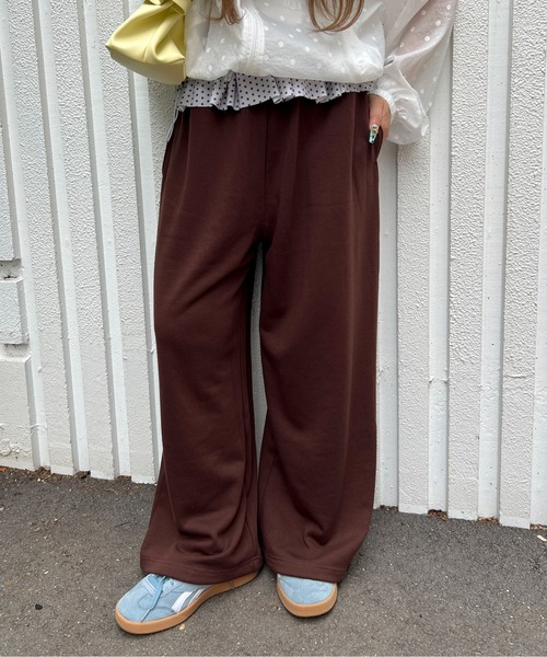 WC(ダブル シー)の「《セットアップOK◎》パッチワークスウェットパンツ(その他パンツ・レディース・グレー/ピンク/ブラウン・FREE)」の10枚目の写真
