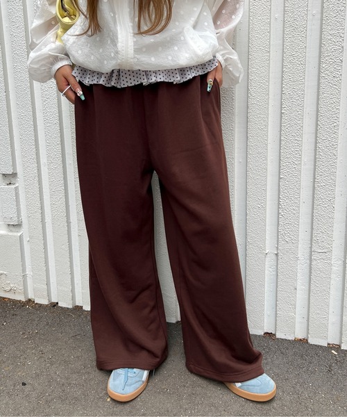 WC(ダブル シー)の「《セットアップOK◎》パッチワークスウェットパンツ(その他パンツ・レディース・グレー/ピンク/ブラウン・FREE)」の11枚目の写真