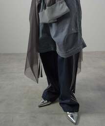 SIDE LINE LOOSE TRACK PANTS
