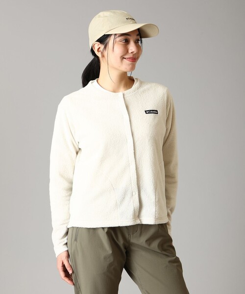 Columbia(コロンビア)の「Columbia/ ウィメンズヘブンズクラウドカーディガン /コロンビア(カーディガン/ボレロ・レディース・ブラック/ホワイト/ブラウン・M/L/XL/S)」の2枚目の写真