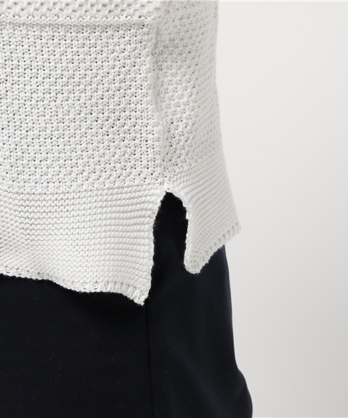 Discoat Parisien(ディスコートパリシアン)の「リンクスボーダープルオーバー(ニット/セーター・レディース・ホワイト/ライトベージュ/サックスブルー/レモンイエロー・LARGE/MEDIUM)」の10枚目の写真