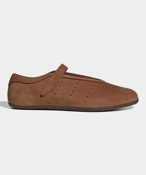 adidas(アディダス)の「スタン・スミス ローバレエシューズ / STAN SMITH LO BALLET SHOES / アディダスオリジナルス adidas Originals(スニーカー・レディース・ブラウン・26.0cm/22.5cm/24.0cm/25.5cm/22.0cm/26.5cm/27.0cm/27.5cm/23.0cm/23.5cm/24.5cm/25.0cm/28.0cm)」の1枚目の写真