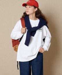プリント 長袖 Tシャツ