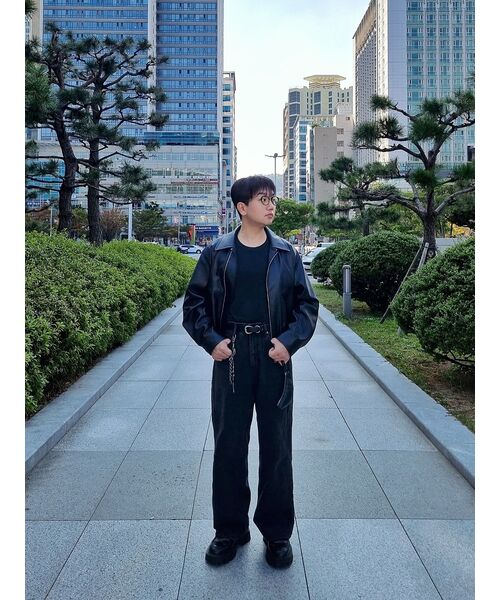 WAAR（ワール）の「M160 ストレートデニムパンツ_グレー [ショート丈追加]（デニムパンツ・メンズ・その他・S/M/L/S-Short/M-Short/L-Short）」の12枚目の写真