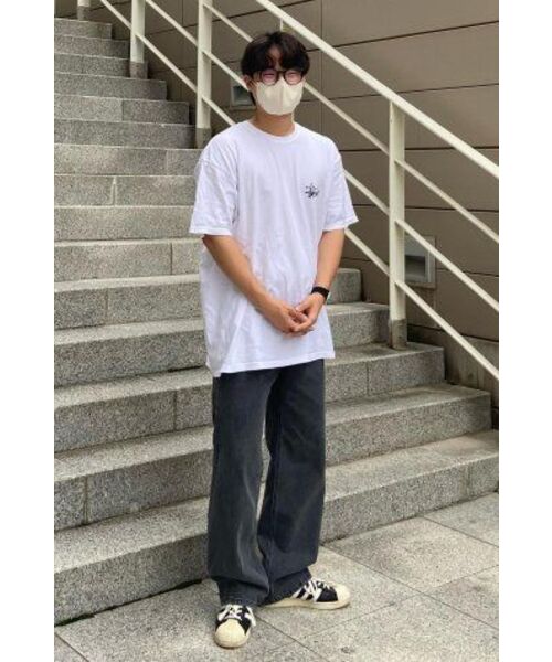 WAAR（ワール）の「M160 ストレートデニムパンツ_グレー [ショート丈追加]（デニムパンツ・メンズ・その他・S/M/L/S-Short/M-Short/L-Short）」の15枚目の写真