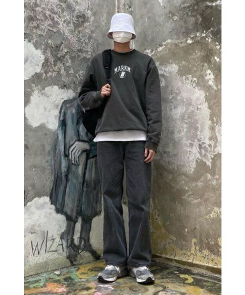 WAAR（ワール）の「M160 ストレートデニムパンツ_グレー [ショート丈追加]（デニムパンツ・メンズ・その他・S/M/L/S-Short/M-Short/L-Short）」の16枚目の写真