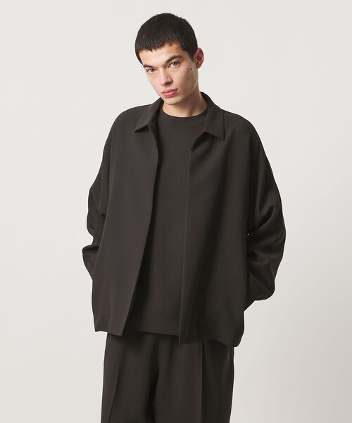 UNITED ARROWS & SONS by DAISUKE OBANA(ユナイテッドアローズアンドサンズバイダイスケオバナ)の「<D.O UNITED ARROWS BY DAISUKE OBANA>+10 D/SL SHIRT COL 26AW/シャツ(シャツ/ブラウス・メンズ・ダークブラウン・S/M/XL/L)」の1枚目の写真