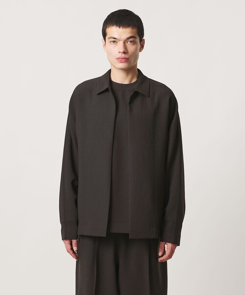 UNITED ARROWS & SONS by DAISUKE OBANA(ユナイテッドアローズアンドサンズバイダイスケオバナ)の「<D.O UNITED ARROWS BY DAISUKE OBANA>+10 D/SL SHIRT COL 26AW/シャツ(シャツ/ブラウス・メンズ・ダークブラウン・S/M/XL/L)」の4枚目の写真