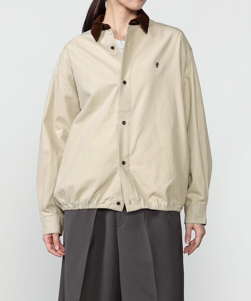 GYMPHLEX(ジムフレックス)の「Gymphlex | コットン レギュラーカラーシャツ WOMEN(シャツ/ブラウス・レディース・ベージュ系その他・14)」の15枚目の写真