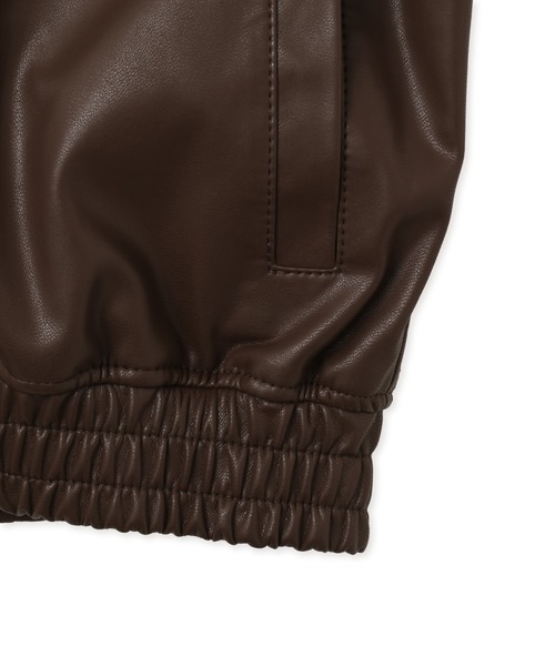 atmos（アトモス）の「atmos Synthetic Leather Jacket / アトモス シンセティック レザー ジャケット（その他アウター・メンズ・ブラウン/ブラック・XL/L/M）」の17枚目の写真