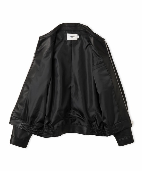 atmos（アトモス）の「atmos Synthetic Leather Jacket / アトモス シンセティック レザー ジャケット（その他アウター・メンズ・ブラウン/ブラック・XL/L/M）」の5枚目の写真