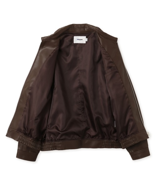 atmos（アトモス）の「atmos Synthetic Leather Jacket / アトモス シンセティック レザー ジャケット（その他アウター・メンズ・ブラウン/ブラック・XL/L/M）」の13枚目の写真