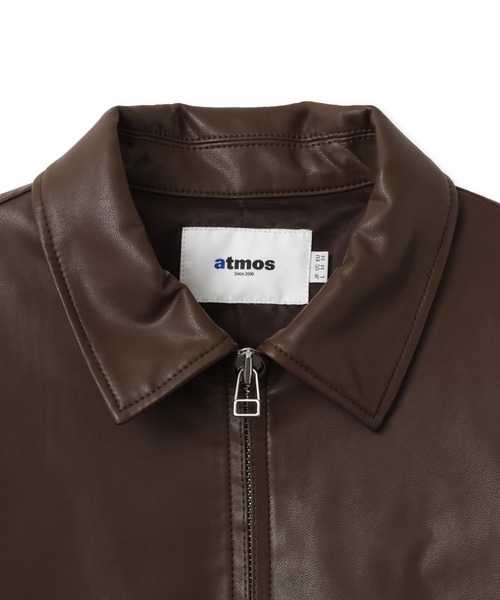 atmos（アトモス）の「atmos Synthetic Leather Jacket / アトモス シンセティック レザー ジャケット（その他アウター・メンズ・ブラウン/ブラック・XL/L/M）」の12枚目の写真