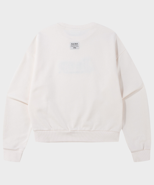 JEEP(ジープ)の「WOMEN セリフ ビッグロゴ スウェット (JR5TSF844IV)(スウェット・レディース・その他・MEDIUM/LARGE/X-LARGE/SMALL)」の3枚目の写真