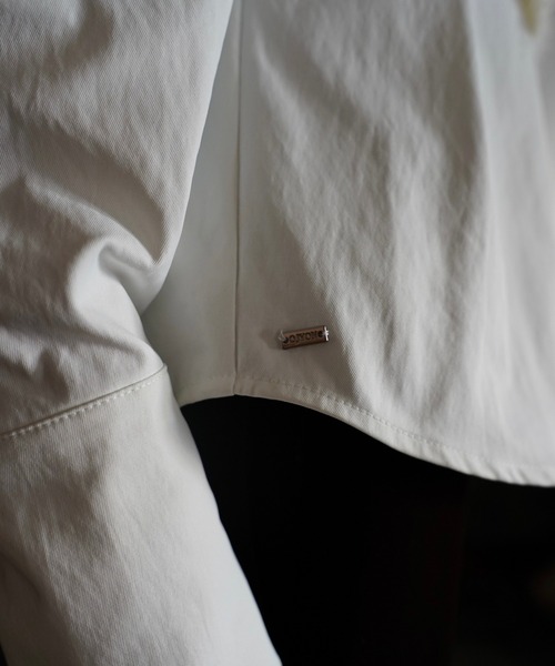 OJYON(オジョン)の「giselle cuffs shirt(シャツ/ブラウス・レディース・カーキ/ブラウン/ホワイト・FREE)」の14枚目の写真