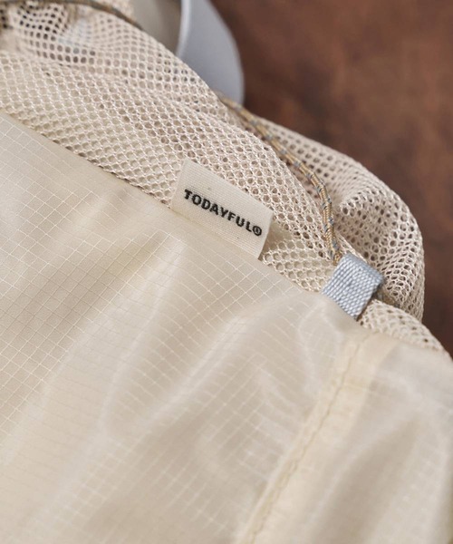 TODAYFUL(トゥデイフル)の「【TODAYFUL/トゥデイフル】Useful Sheer Backpack/シアーバックパック/リュック(バックパック/リュック・レディース・キナリ/ブラック/ライトブルー・FREE)」の5枚目の写真