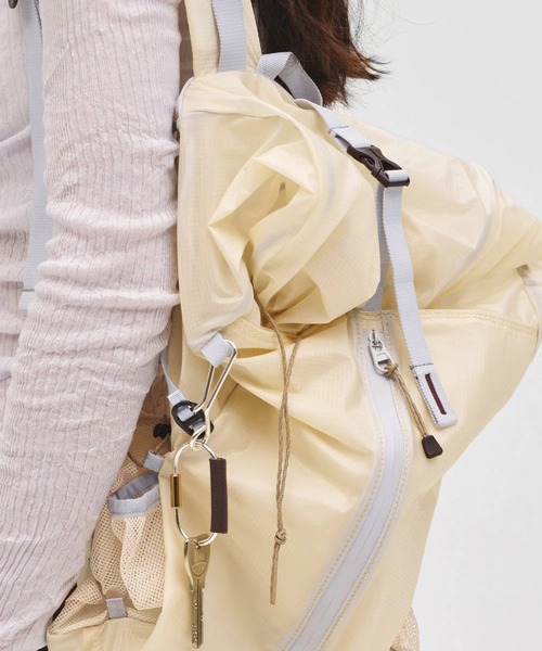 TODAYFUL(トゥデイフル)の「【TODAYFUL/トゥデイフル】Useful Sheer Backpack/シアーバックパック/リュック(バックパック/リュック・レディース・キナリ/ブラック/ライトブルー・FREE)」の12枚目の写真
