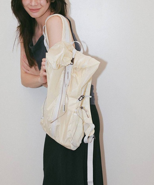 TODAYFUL(トゥデイフル)の「【TODAYFUL/トゥデイフル】Useful Sheer Backpack/シアーバックパック/リュック(バックパック/リュック・レディース・キナリ/ブラック/ライトブルー・FREE)」の16枚目の写真