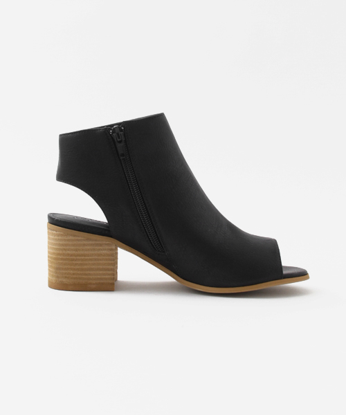 URBAN RESEARCH（アーバンリサーチ）の「jujube オ-プントゥブ-ティ（サンダル・レディース・ブラック/キャメル・36/37/38）」の6枚目の写真