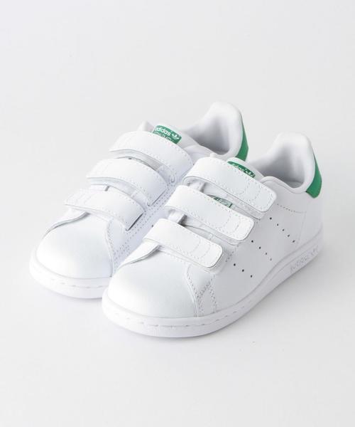 adidas（アディダス）の「【ADIDAS(アディダス)】 STANSMITH CFI 14cm-16cm◆（スニーカー・キッズ・コバルトブルー/ケリー/ピンク・15cm/14cm/16cm）」の2枚目の写真