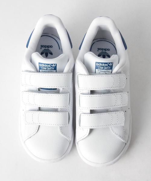 adidas（アディダス）の「【ADIDAS(アディダス)】 STANSMITH CFI 14cm-16cm◆（スニーカー・キッズ・コバルトブルー/ケリー/ピンク・15cm/14cm/16cm）」の4枚目の写真
