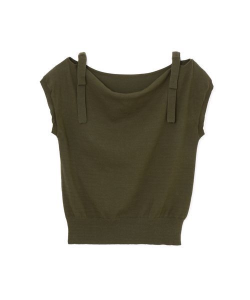 PROPORTION BODY DRESSING（プロポーションボディドレッシング）の「【Ray 7月号掲載】【Cancam 6月号掲載】コンビドコットンニット（ニット/セーター・レディース・ホワイト/ブルー/ピンク系その他/カーキ・2/3）」の9枚目の写真