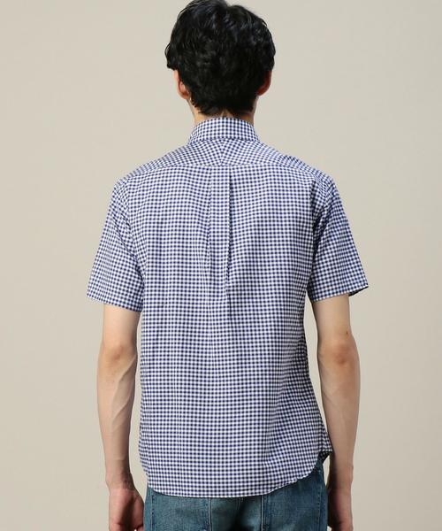 BEAUTY&YOUTH UNITED ARROWS(ビューティーアンドユースユナイテッドアローズ)の「BY オックスフォード ギンガムチェック ボタンダウンシャツ◆(シャツ/ブラウス・メンズ・ブラック/ロイヤルブルー・X-LARGE/LARGE/X-SMALL/SMALL/MEDIUM)」の5枚目の写真