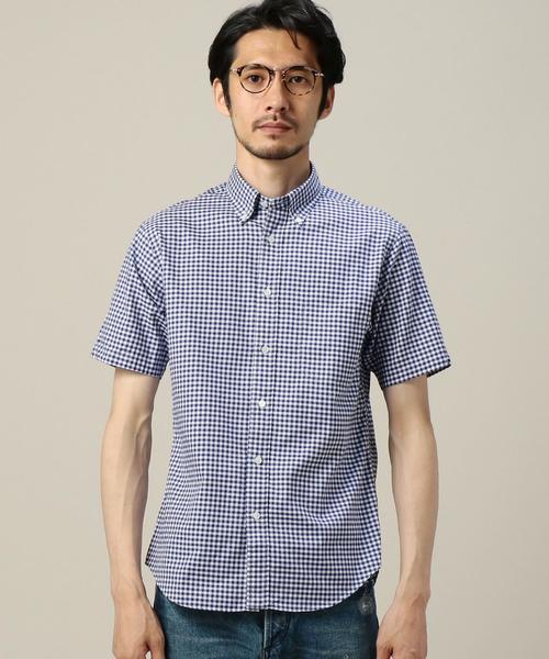 BEAUTY&YOUTH UNITED ARROWS(ビューティーアンドユースユナイテッドアローズ)の「BY オックスフォード ギンガムチェック ボタンダウンシャツ◆(シャツ/ブラウス・メンズ・ブラック/ロイヤルブルー・X-LARGE/LARGE/X-SMALL/SMALL/MEDIUM)」の12枚目の写真