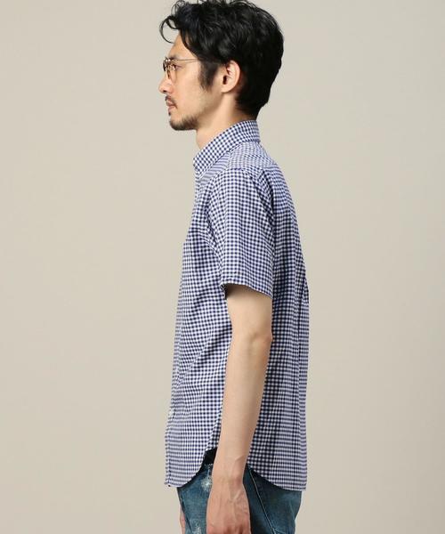 BEAUTY&YOUTH UNITED ARROWS(ビューティーアンドユースユナイテッドアローズ)の「BY オックスフォード ギンガムチェック ボタンダウンシャツ◆(シャツ/ブラウス・メンズ・ブラック/ロイヤルブルー・X-LARGE/LARGE/X-SMALL/SMALL/MEDIUM)」の13枚目の写真