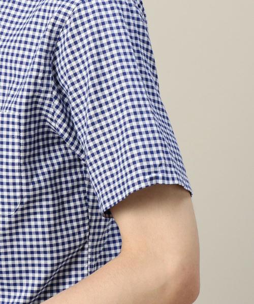 BEAUTY&YOUTH UNITED ARROWS(ビューティーアンドユースユナイテッドアローズ)の「BY オックスフォード ギンガムチェック ボタンダウンシャツ◆(シャツ/ブラウス・メンズ・ブラック/ロイヤルブルー・X-LARGE/LARGE/X-SMALL/SMALL/MEDIUM)」の7枚目の写真