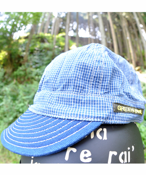 GREEN BOWL（グリーンボウル）の「GREEN BOWL Buddy Work Cap/グリーンボウルバディワークキャップ（キャップ・メンズ・ベージュ/ネイビー/インディゴブルー/ブルー系その他/ブルー系その他2/ライトブラウン/ライトカーキ/ブラウン系その他/ベージュ系その他・FREE）」の8枚目の写真