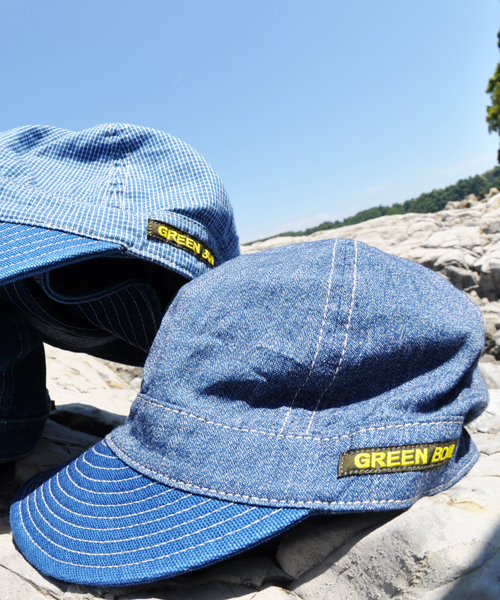 GREEN BOWL（グリーンボウル）の「GREEN BOWL Buddy Work Cap/グリーンボウルバディワークキャップ（キャップ・メンズ・ベージュ/ネイビー/インディゴブルー/ブルー系その他/ブルー系その他2/ライトブラウン/ライトカーキ/ブラウン系その他/ベージュ系その他・FREE）」の6枚目の写真