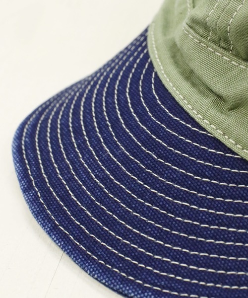 GREEN BOWL（グリーンボウル）の「GREEN BOWL Buddy Work Cap/グリーンボウルバディワークキャップ（キャップ・メンズ・ベージュ/ネイビー/インディゴブルー/ブルー系その他/ブルー系その他2/ライトブラウン/ライトカーキ/ブラウン系その他/ベージュ系その他・FREE）」の19枚目の写真