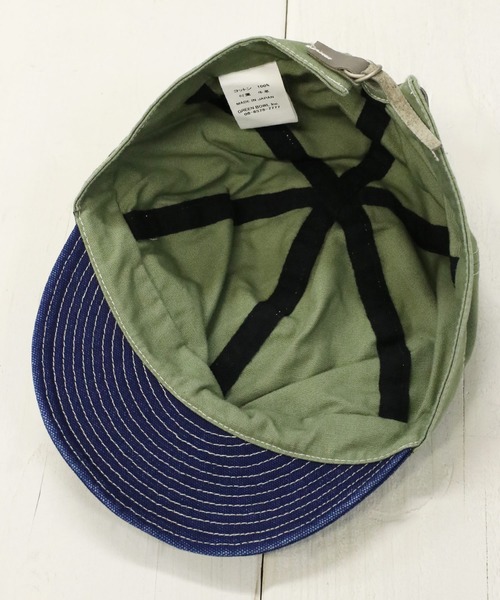 GREEN BOWL（グリーンボウル）の「GREEN BOWL Buddy Work Cap/グリーンボウルバディワークキャップ（キャップ・メンズ・ベージュ/ネイビー/インディゴブルー/ブルー系その他/ブルー系その他2/ライトブラウン/ライトカーキ/ブラウン系その他/ベージュ系その他・FREE）」の18枚目の写真