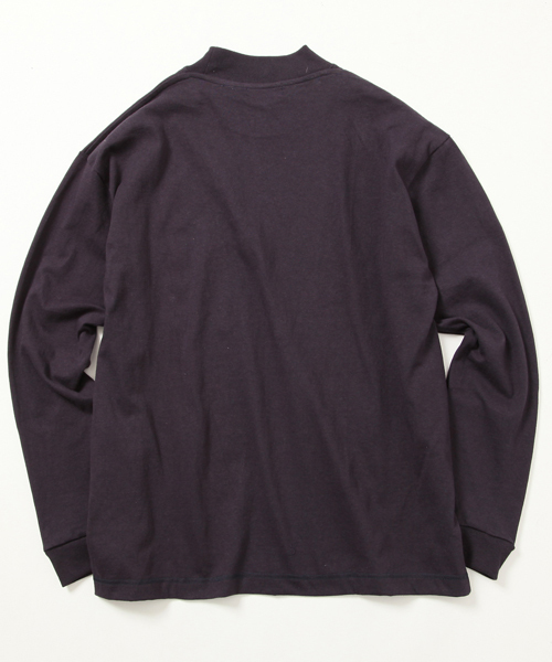 AMERICAN RAG CIE（アメリカンラグシー）の「アメリカンコットン モックネック 長袖 Tシャツ（Tシャツ/カットソー・メンズ・ベージュ/ダークグリーン/ホワイト/ダークネイビー・3/1/2）」の15枚目の写真