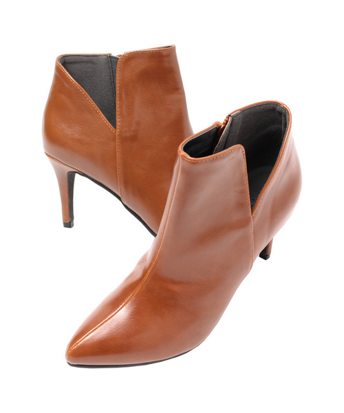 titivate（ティティベイト）の「ｻｲﾄﾞｶｯﾄｱｳﾄｱﾝｸﾙﾌﾞｰﾂ（ブーツ・レディース・キャメル/ブラック系その他/ブラック・L/M/LL/S）」の9枚目の写真