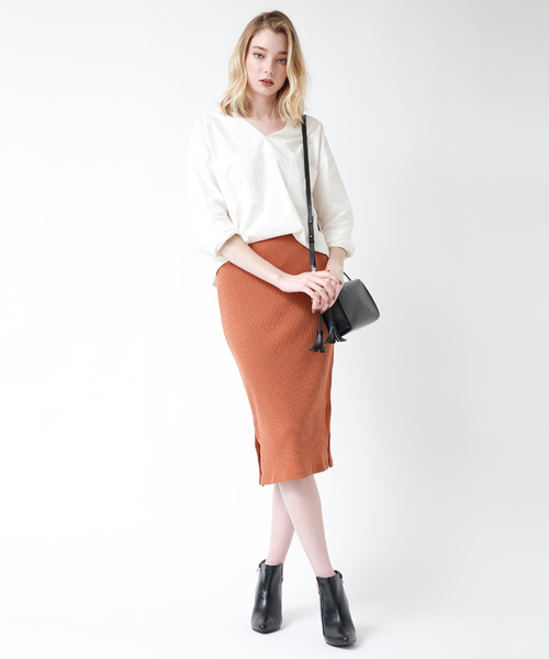 titivate（ティティベイト）の「ｻｲﾄﾞｶｯﾄｱｳﾄｱﾝｸﾙﾌﾞｰﾂ（ブーツ・レディース・キャメル/ブラック系その他/ブラック・L/M/LL/S）」の10枚目の写真