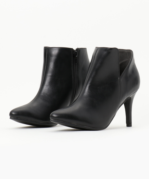 titivate（ティティベイト）の「ｻｲﾄﾞｶｯﾄｱｳﾄｱﾝｸﾙﾌﾞｰﾂ（ブーツ・レディース・キャメル/ブラック系その他/ブラック・L/M/LL/S）」の18枚目の写真