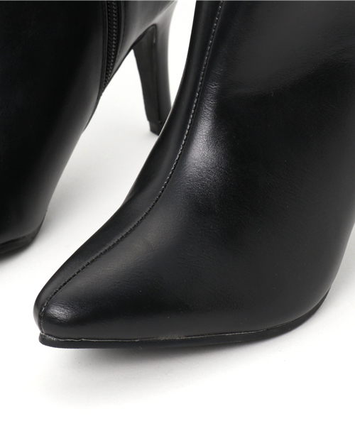 titivate（ティティベイト）の「ｻｲﾄﾞｶｯﾄｱｳﾄｱﾝｸﾙﾌﾞｰﾂ（ブーツ・レディース・キャメル/ブラック系その他/ブラック・L/M/LL/S）」の15枚目の写真