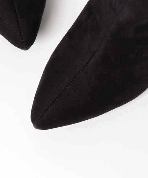 titivate（ティティベイト）の「ｻｲﾄﾞｶｯﾄｱｳﾄｱﾝｸﾙﾌﾞｰﾂ（ブーツ・レディース・キャメル/ブラック系その他/ブラック・L/M/LL/S）」の7枚目の写真