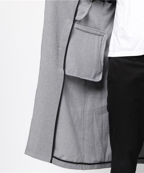 HYSTERIC GLAMOUR（ヒステリックグラマー）の「ロングP-CO（ピーコート・メンズ・インディゴブルー/グレー・SMALL/MEDIUM/LARGE）」の13枚目の写真