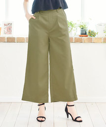 KOBE LETTUCE | [ロング丈/クロップド丈]2typeイージーワイドパンツ(その他パンツ)