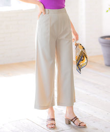 KOBE LETTUCE | [ロング丈/クロップド丈]2typeイージーワイドパンツ(その他パンツ)